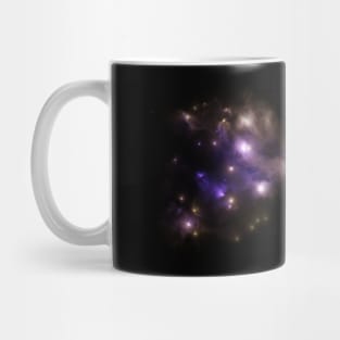 Nebulae in deep space with stars Mug